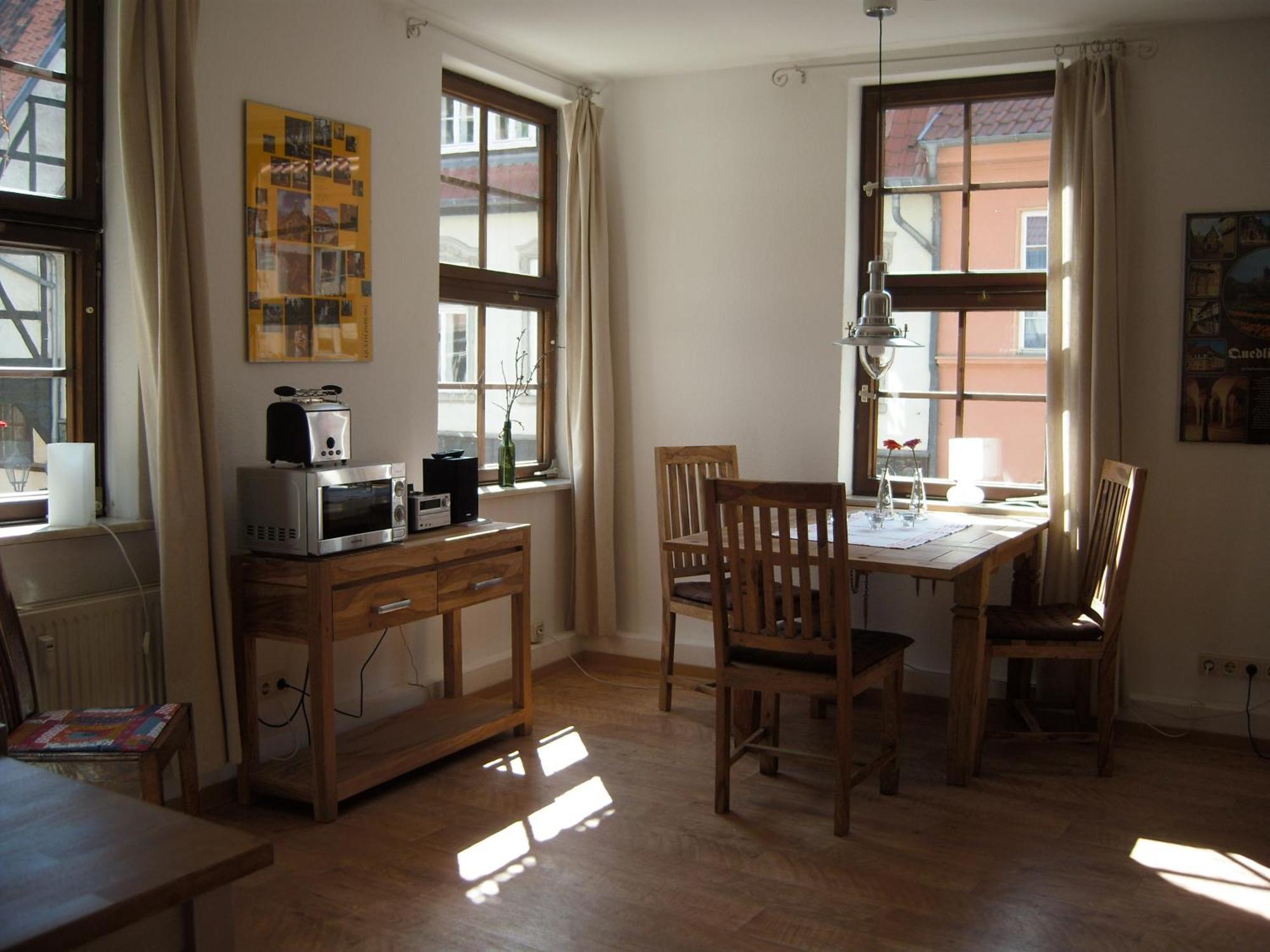 Ferienwohnungen Marktstrasse 15 クヴェードリンブルク 部屋 写真