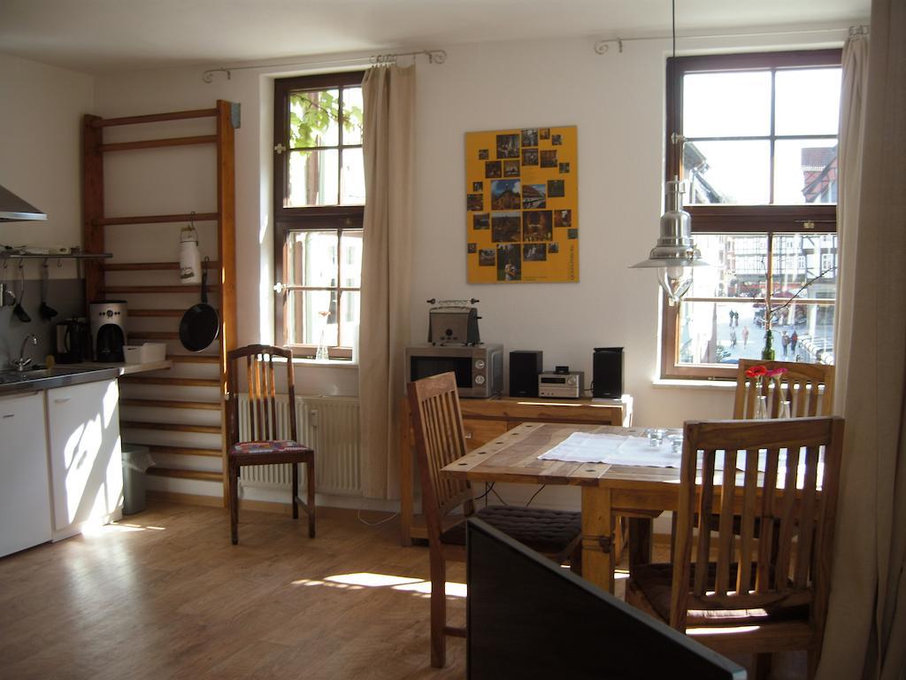 Ferienwohnungen Marktstrasse 15 クヴェードリンブルク 部屋 写真