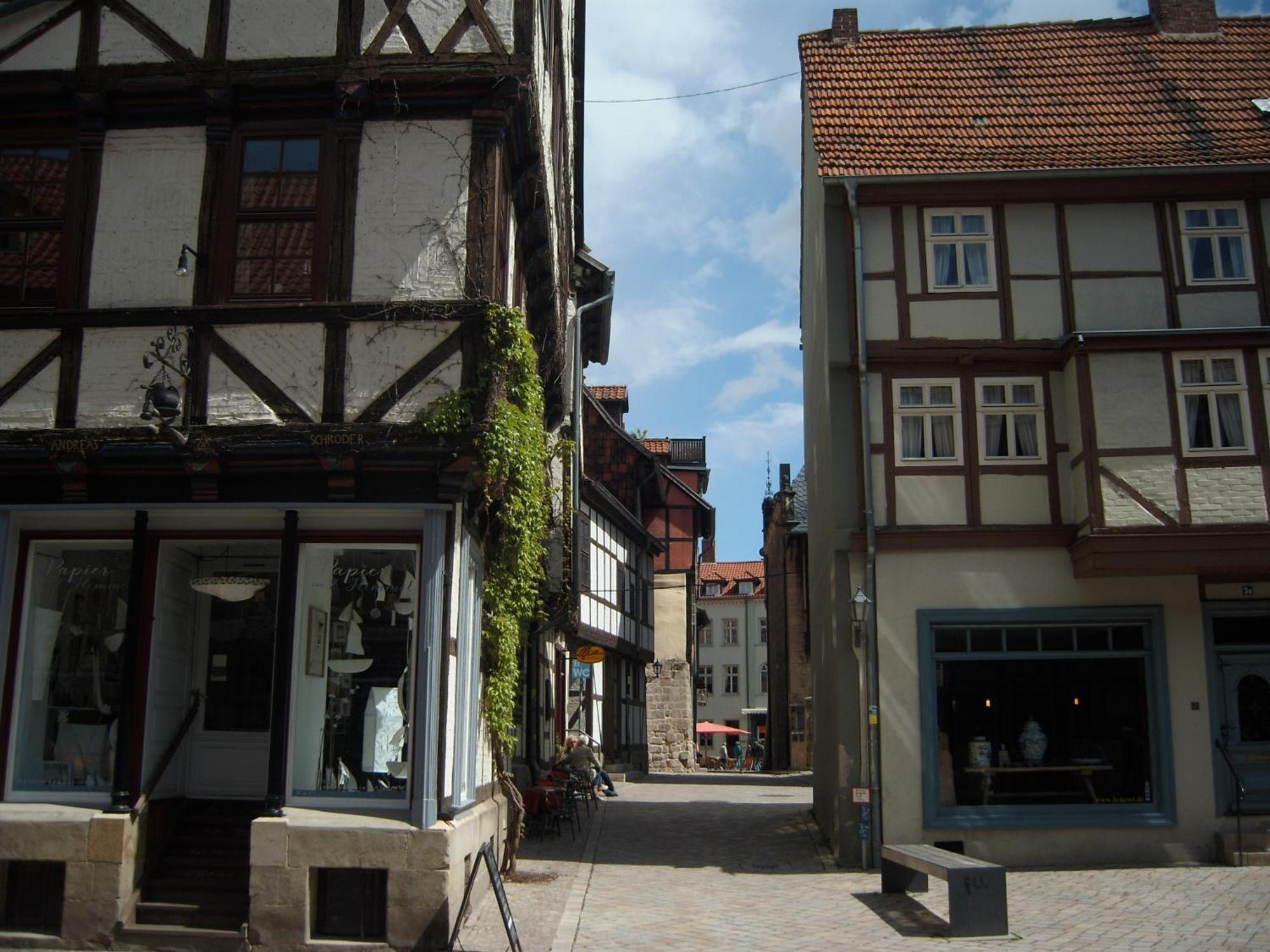 Ferienwohnungen Marktstrasse 15 クヴェードリンブルク エクステリア 写真