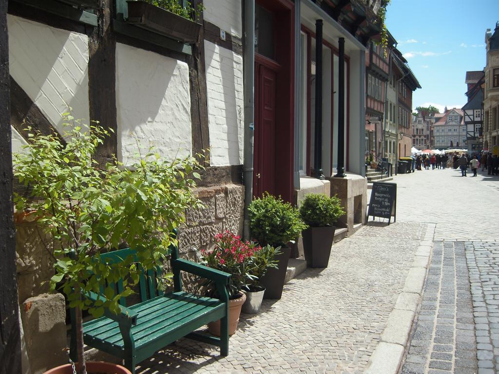 Ferienwohnungen Marktstrasse 15 クヴェードリンブルク エクステリア 写真